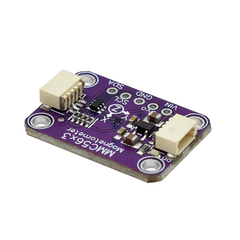【Горячие товары】Магнитометр MMC56x3 MMC5603 Трехосный магнитометр для STEMMA QT/для интерфейса Qwiic