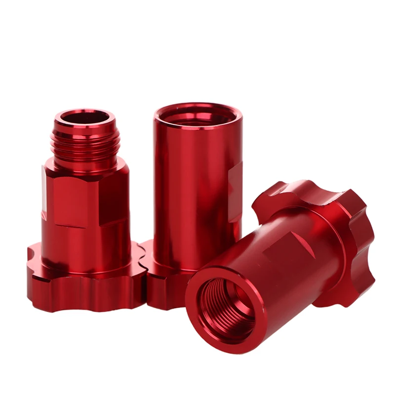 Manufacturer Outlet Red Spray Gun Connector Air Spray Gun Adapter Spray Gun Cup Adapter For Spray Gun Disposable Measuring Cup