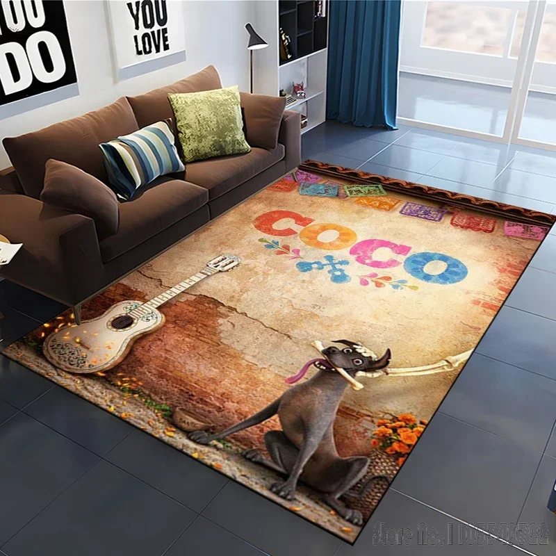  Coco 3D Large Area Rug Carpets 80x120cm Decor for Bathroom Kids Floor Mat Living Room Children's Bedroom Sofa