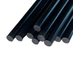 1PC Carbon Fiber Rod with Multiple OD Sizes from 5mm to 20mm Length 500mm for Various Applications