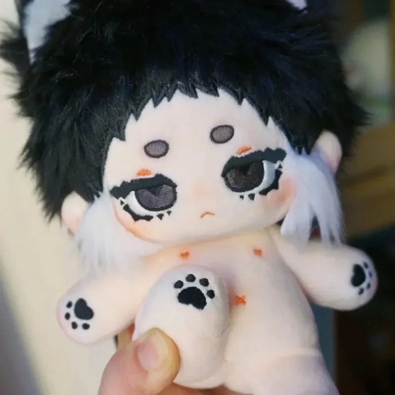 

Anime Role Ryunosuke Akutagawa Boy Cosplay Plush Doll With skeleton Body 20cm Dress Up Clothes Outfit Stuffed Toys Figures Gift