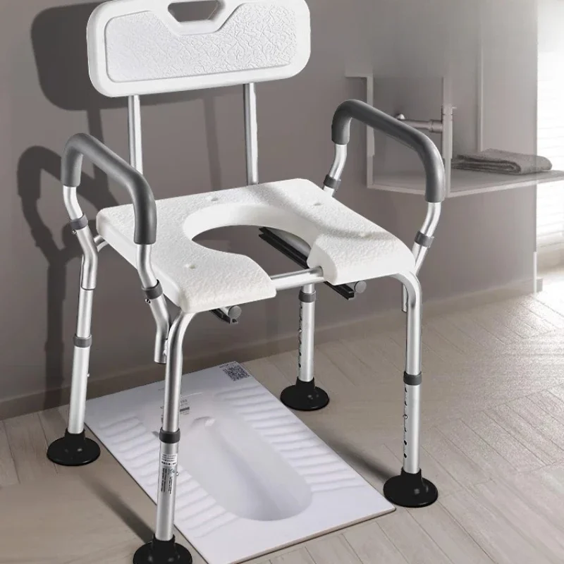 Special chair toilet seat shower the elderly bathroom stool pregnant women folding non-slip stool