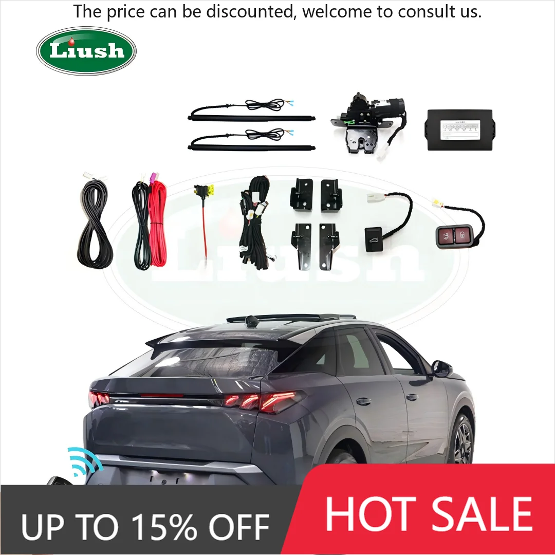 

2025 SUV Automatic Electric Tail Gate Lift Trunk Opener Power Back Door Kit For Peugeot 3008 P64 New Kit With Kick Sensor Option
