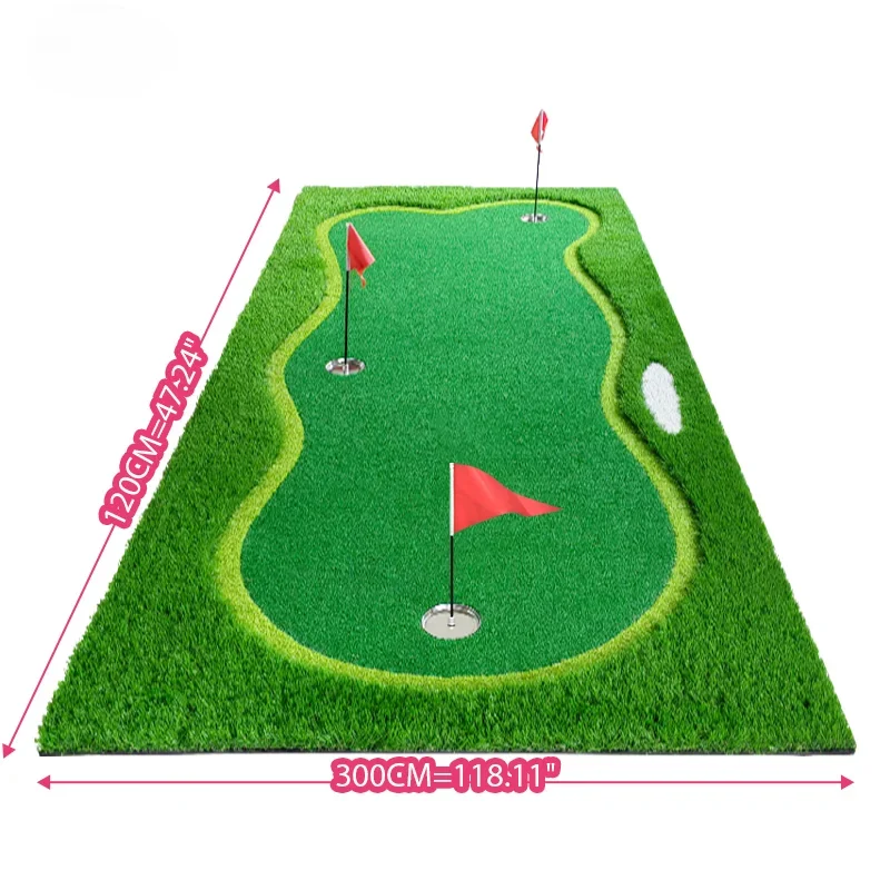 GP Large OEM Golf Mat Practice Putting Green Mat Outdoor And Indoor Putting Green Game Gift Party Home use