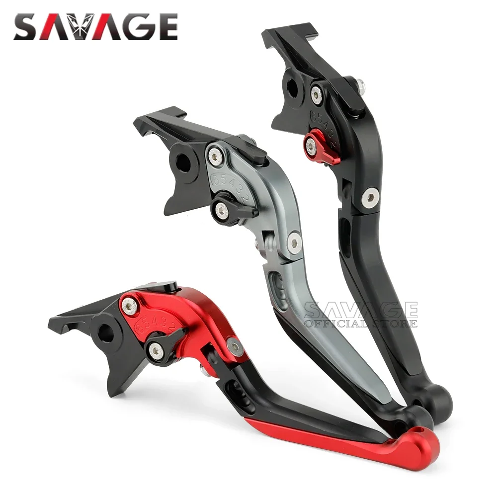 Folding Brake Clutch Levers For Street Triple S 660 2020-2022 Trident 660 2021 Motorcycle Adjustable Extendable CNC Handles