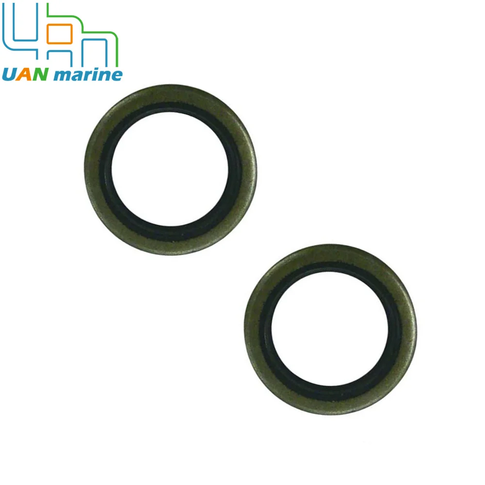 2PCS Prop Shaft Seal Fit Mercury Force OMC 26-14077 26-76868 18-2077 85130 320862 F697555