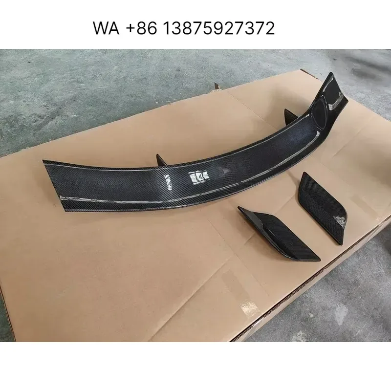 Wmwmnu for DBX Carbon Fiber Rear Spoiler GT Tail Body Kit Retrofit Upgrade