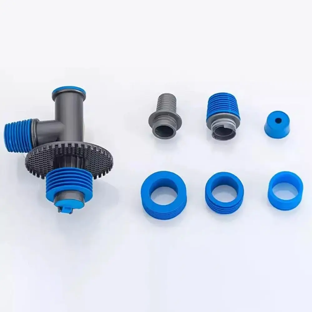 1Pcs Durable 2 in 1 Floor Drain Cover Universal 2/3/4 Ways Sewer Drain Connector Hose Adapter Disposer Washroom Accessories