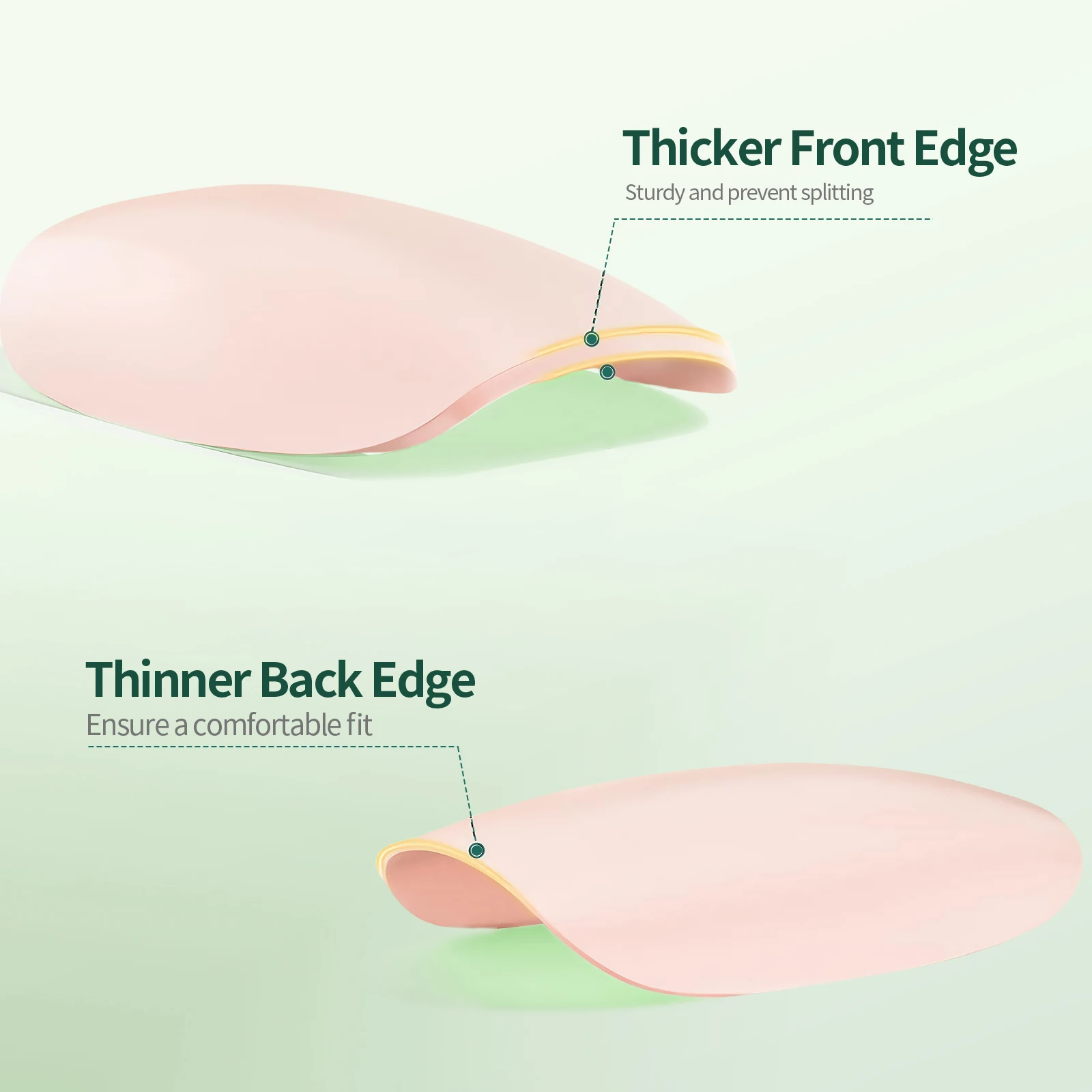 

Ультратонкие накладные ногти Ultra Fit: очень короткие/средние, натуральные, с базовым цветом, улучшенная адгезия, нюдовые, предварительно сформированные, мягкие гелевые типсы