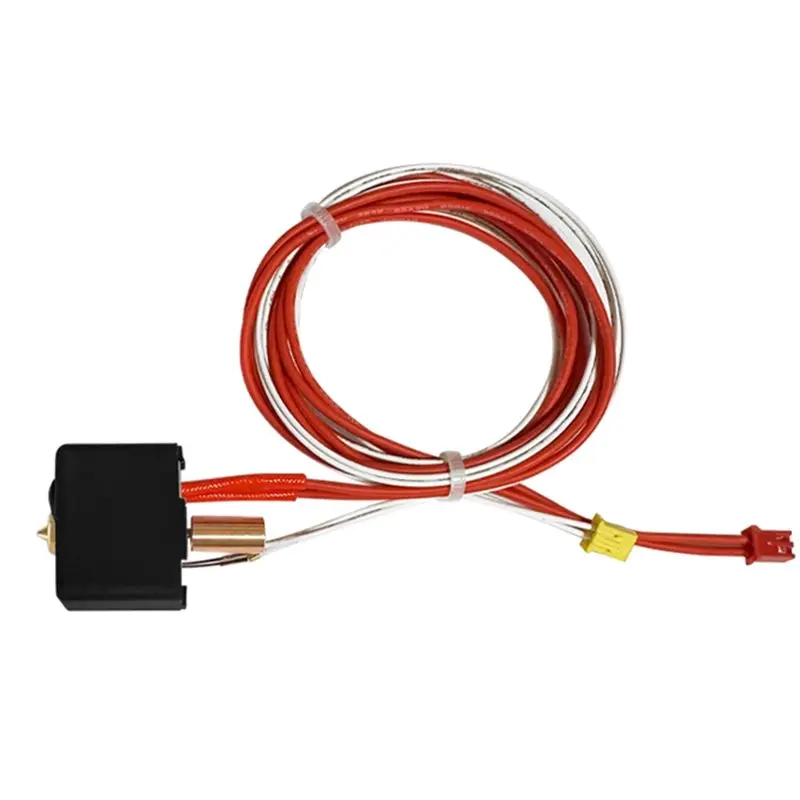 PROMOTION~ For FLSUN V400 Hot End Part Printer Head 0.4mm Nozzle Extruder Hotend Heater NTC 3D Printer Accessories