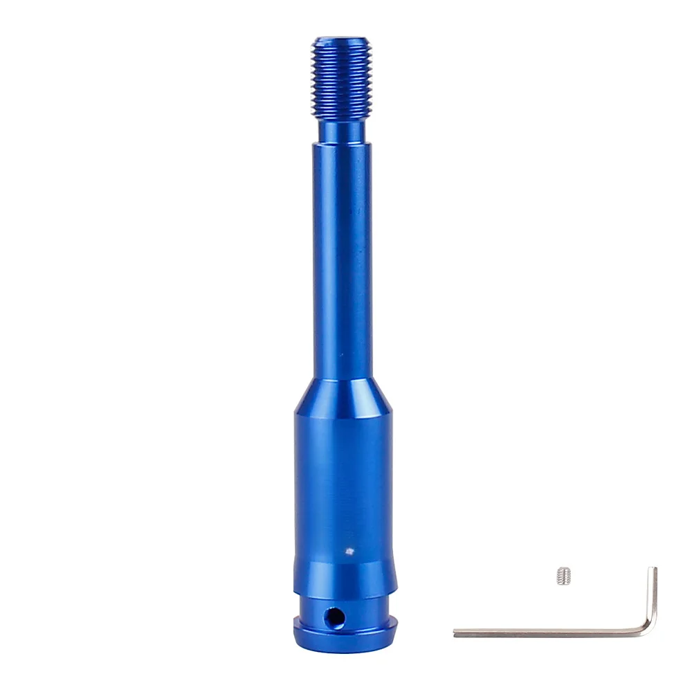 Driving Comfort Enhancement Blue M14x1.5 Extender Extended Gear Shift Precise Fitment Improved Driving Comfort