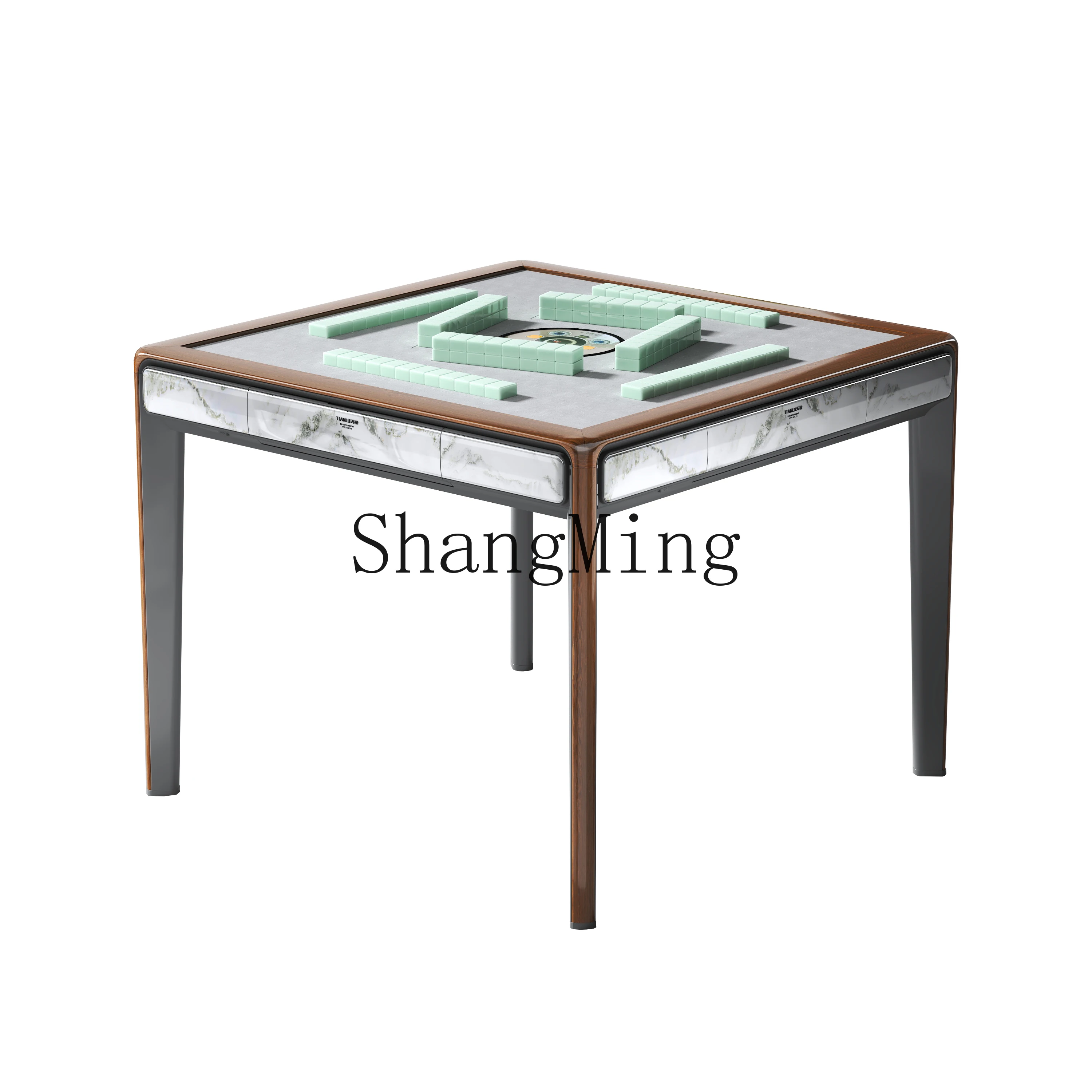 

CL Eight-Port Mahjong Machine Fully Automatic Home Use No Card Grabbing High-End Chess Room Dedicated Machine Mahjong
