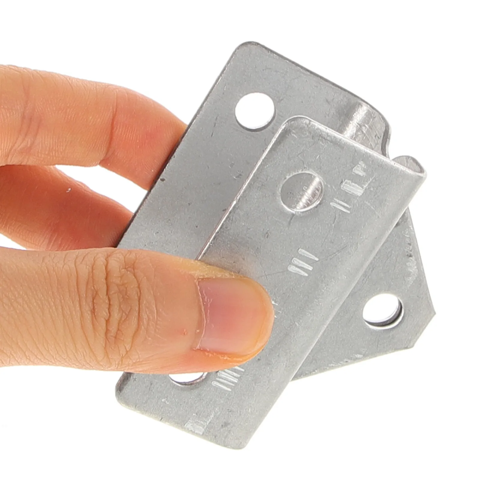 

2 Pcs Ladder Feet Accessories Silver Aluminum Protective Cover Connector Parts Stable Material Easy Installation Versatile
