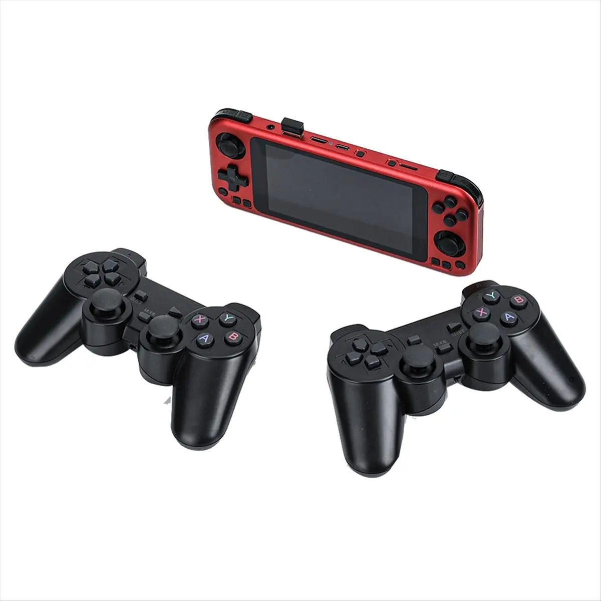 

[B63C] Портативная игровая консоль с открытым исходным кодом 5,0-дюймовый HD IPS с сенсорным экраном Игровая консоль с двойным джойстиком Rg3566 Retro Arcade A