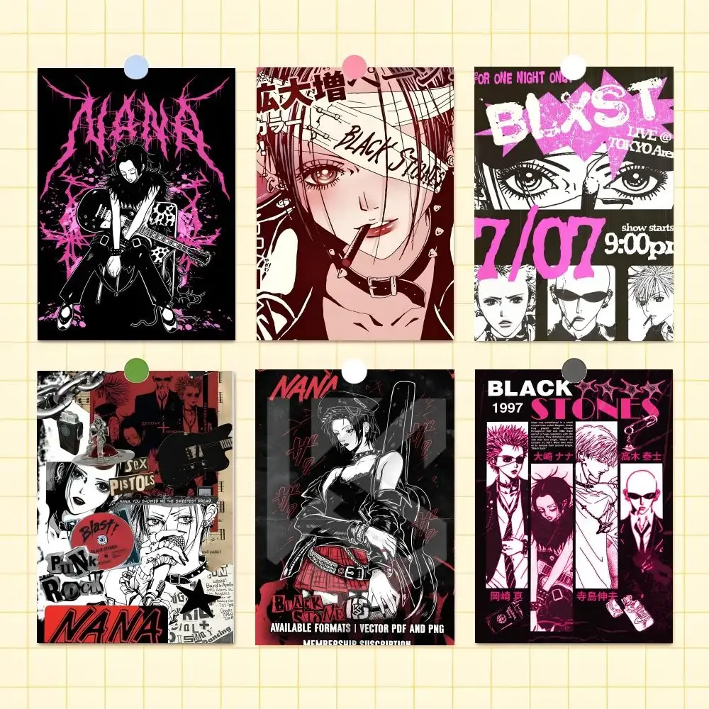 Manga N-NANA Poster Poster Multi-Purpose Wall Art For Living Room Bedroom Office Bar Home Decor Gift
