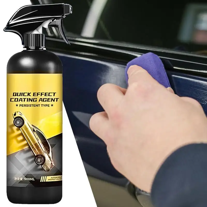 Espray de revestimiento de coche, reparación de arañazos de coche, Nano espray de cerámica, reparación de arañazos líquida, 500ml