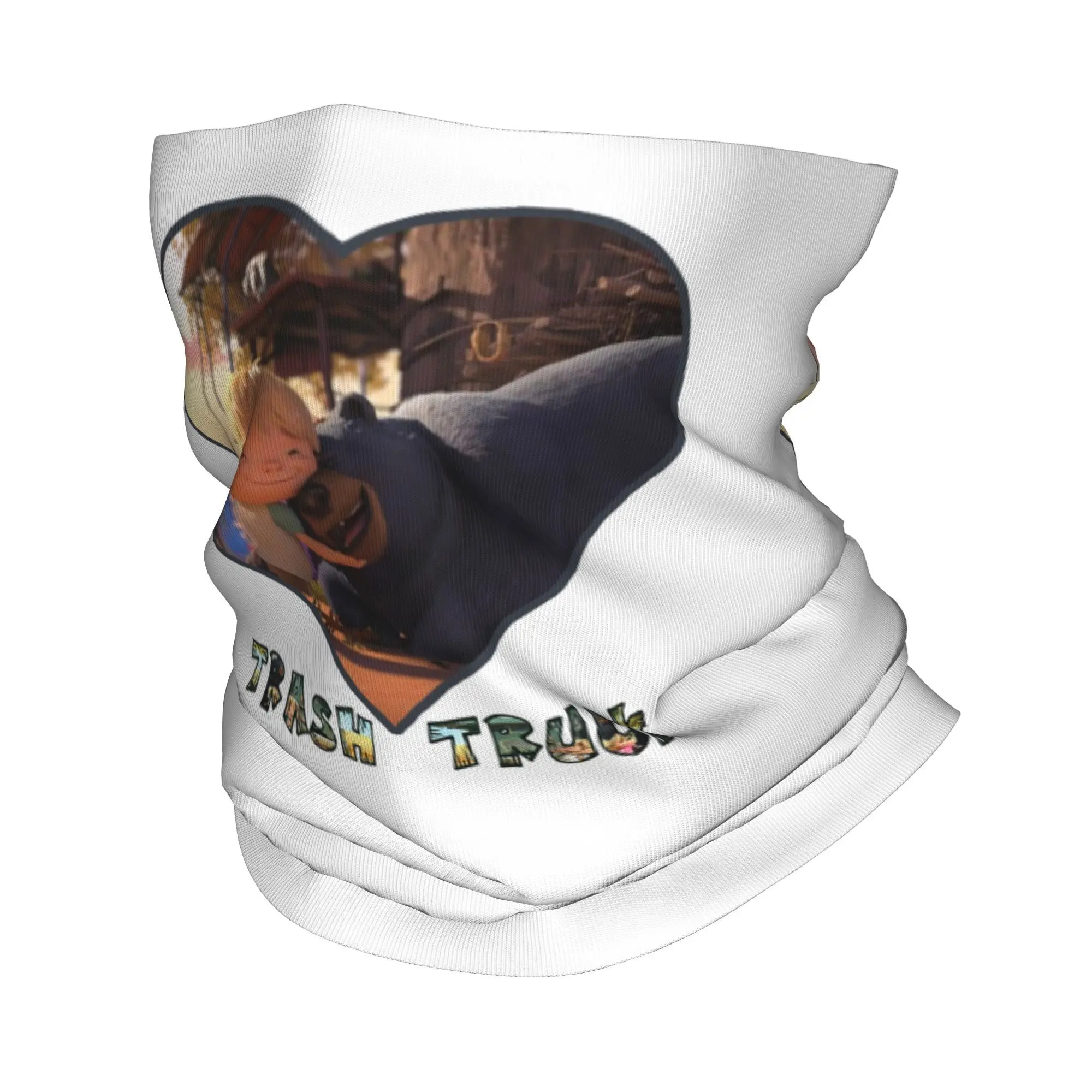 

Бандана для мусорного грузовика Love, шарф с принтом, теплый велосипедный шарф, спорт на открытом воздухе для мужчин, женщин, взрослых, моющийся