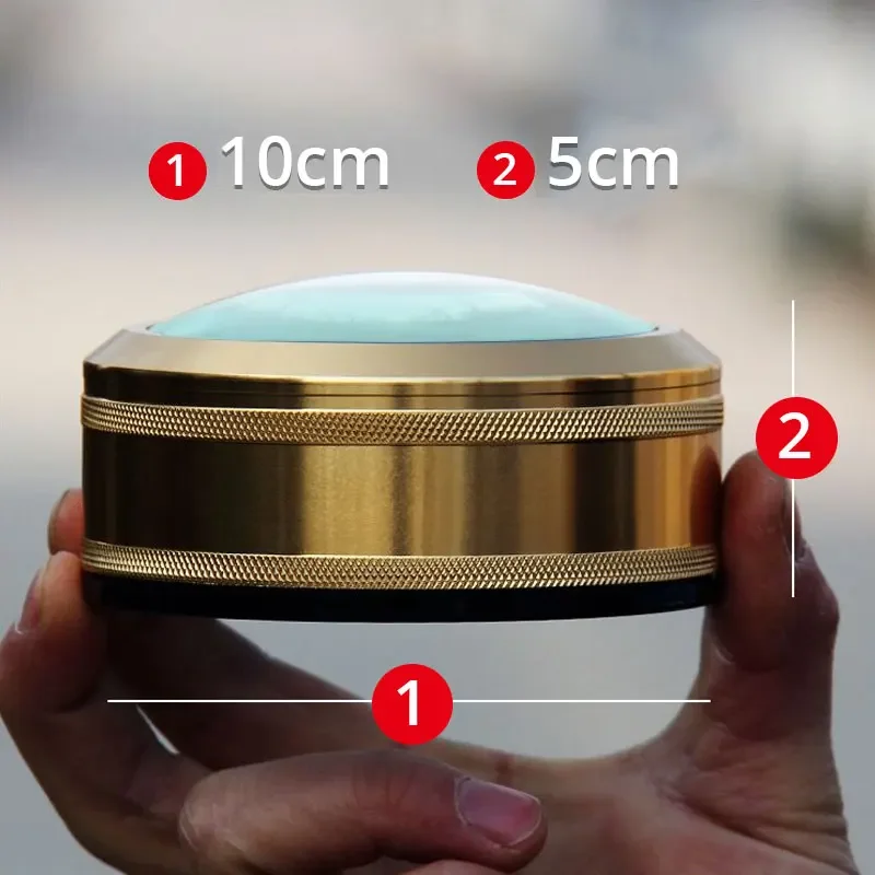 3.5X Magnifying Glass 100mm Large Lens Table Stand Loupe Metal Frame Desktop Map Newspaper Reading Magnifier