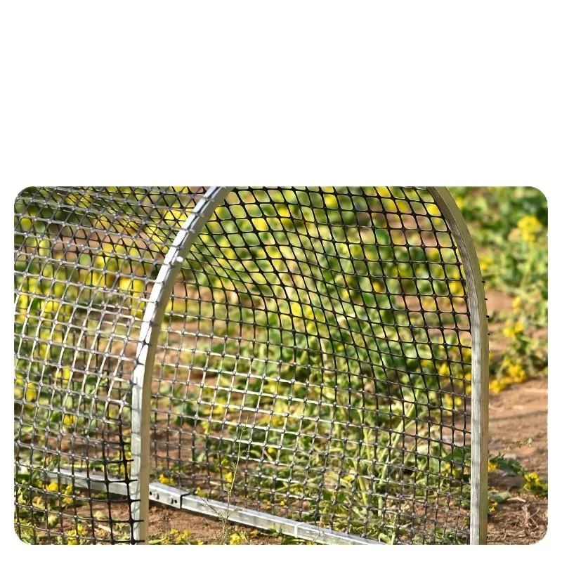 Breeding chicken coop Anti-corrosion and anti-rust Outdoor chicken tunnel running cage Farm Outdoor walking chicken coop