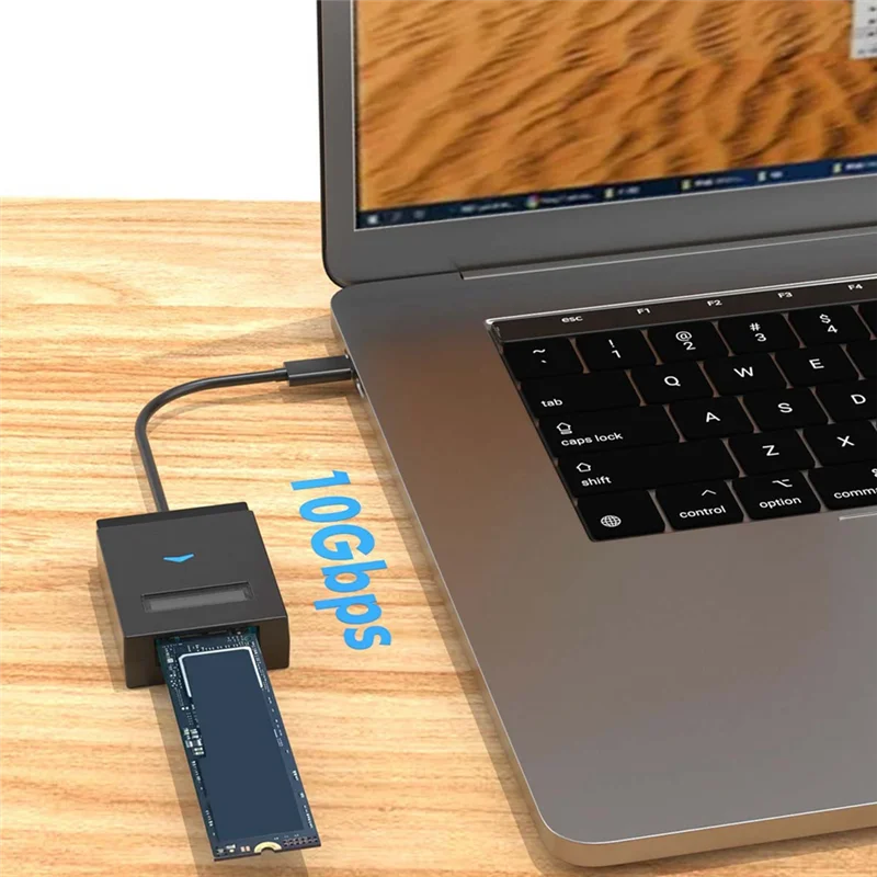 Caja SSD T35C M.2 Nvme USB 3.1 a caja de disco duro M.2 SSD caja externa de 10 Gbps