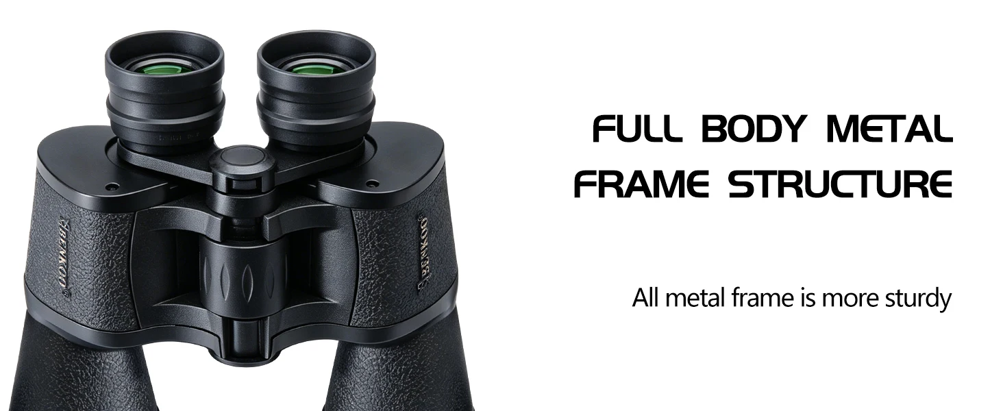 Professionelles 10X50 Fernglas mit Hoher Vergrößerung, Tragbares Langstrecken-Zoom-Objektiv für Jagd, Camping, Vogelbeobachtung, Premium-Optik – Detail 4