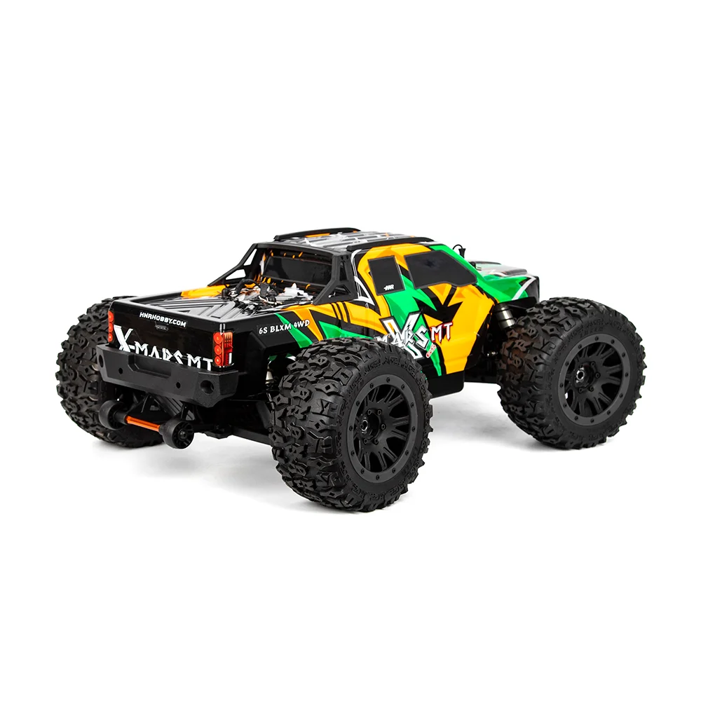 

X-MARS MT 1/8 RTR Гусеничный грузовик Бесщеточный 4WD с дистанционным управлением Альпинистский автомобиль Модель автомобиля с большими колесами Игрушка для взрослых