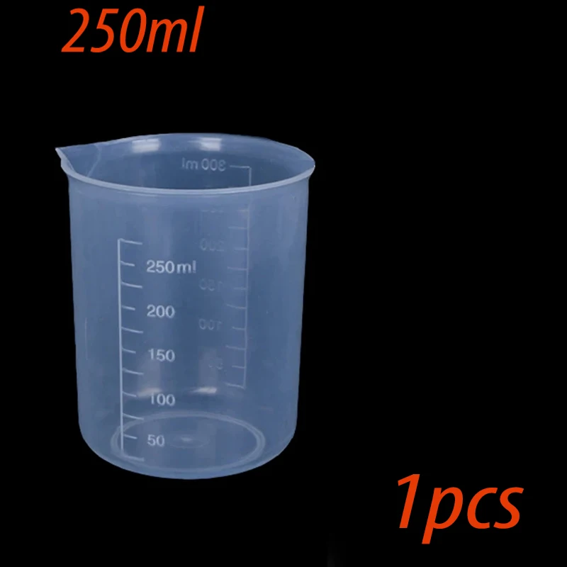 100mL Polypropylene Plastic Beakers - Pack Of 100 Disposable Graduated Measuring Cups For Lab & Science