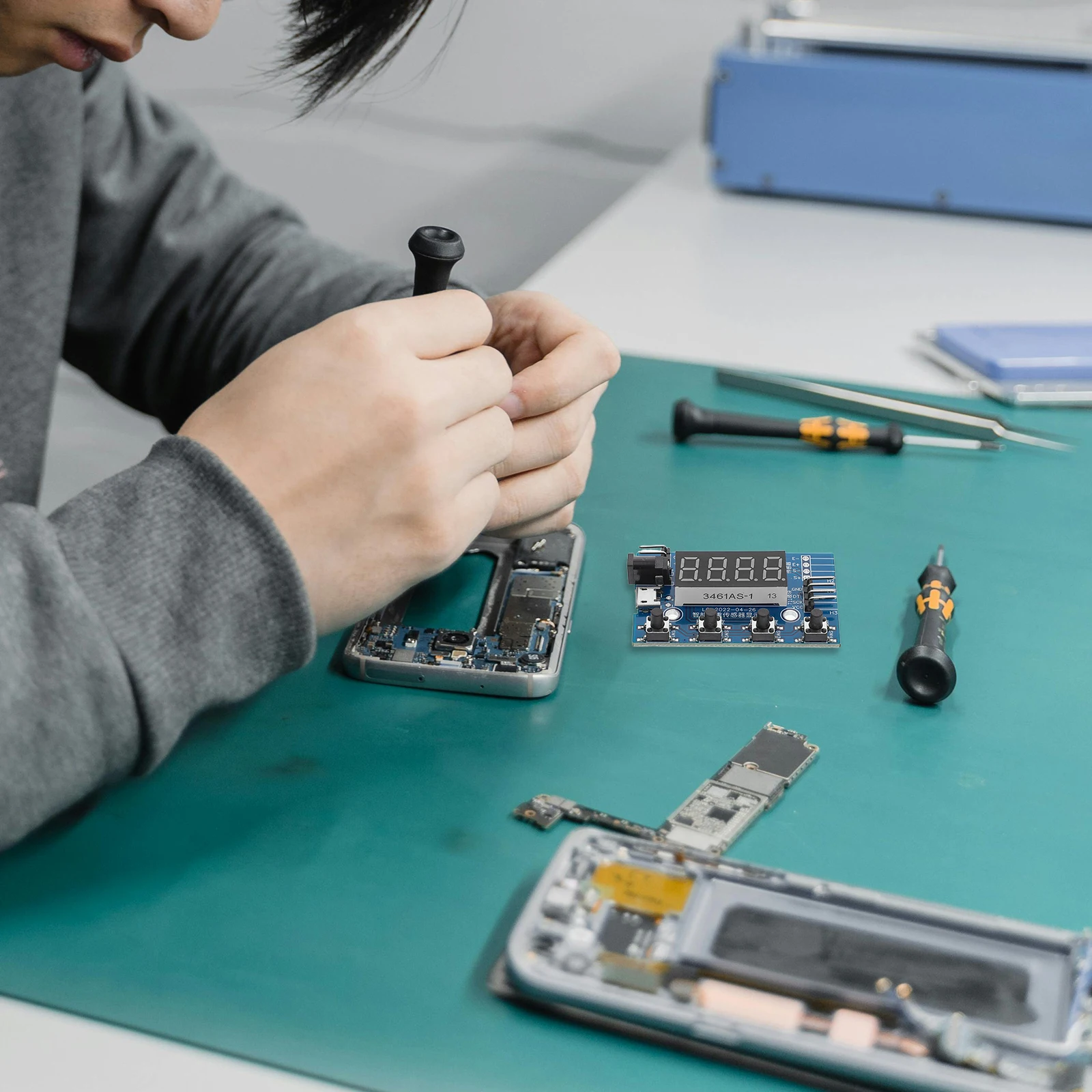 

Smart High-Precision 24-Bit Weighing Sensor Digital Pressure Module Multi-Functional Mini Scale Parts Portable Weight Sensor