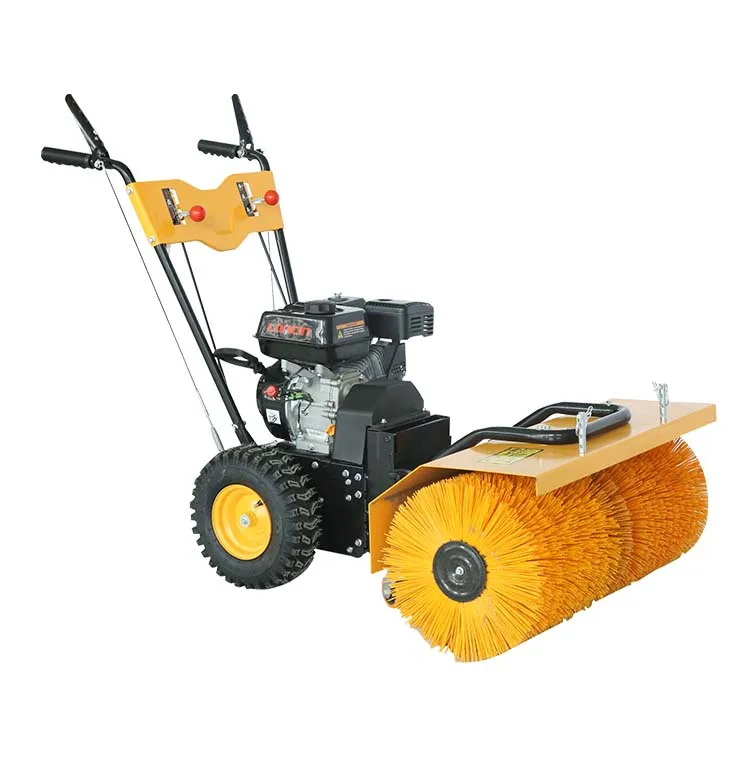 Multi-Function 6.5hp Power Brush Sweeper Road and Snow Cleaning Equipment Snow Sweeper for Sale