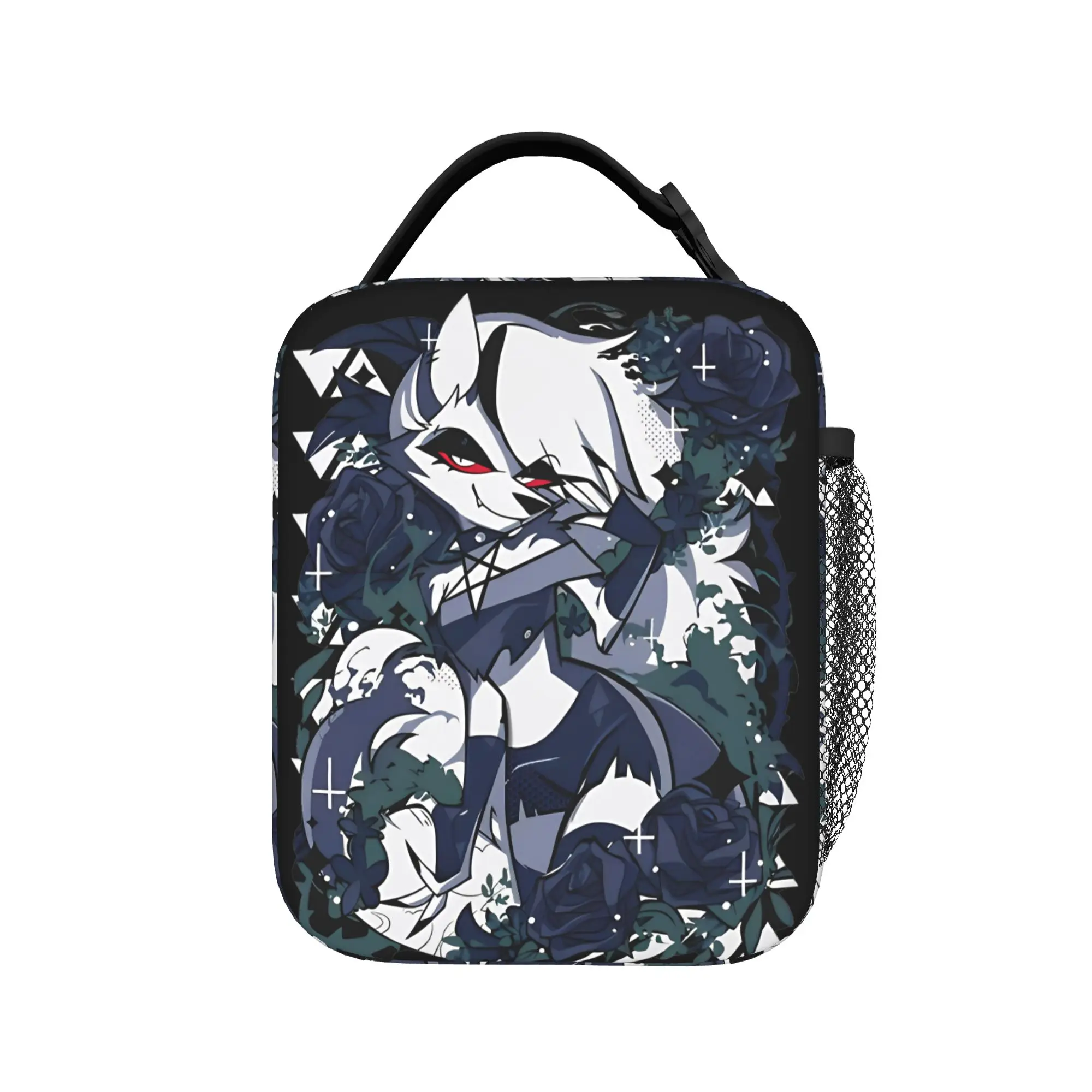 Loona Insulated Lunch Bag Cooler Bag Reusable,Lunch Container Black Comedy Leakproof Lunch Box Tote Girl Boy School  Travel