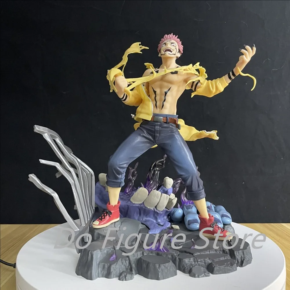 

Ryomensukuna Jujutsu Kaisen Action Figures Combat version 27cm Collectible SSF eStream MAPPA Model Desk Decoration Birthday Gift