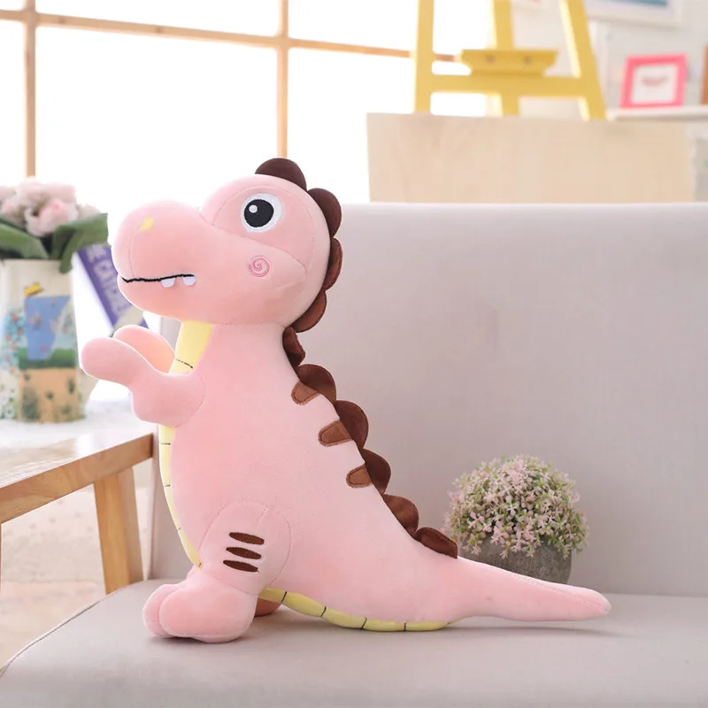 40-90CM Giant Cute Stuffed Down Cotton Dinosaur Plush Toys Cartoon Tyrannosaurus Rex Dolls for Children Kids Birthday Gifts