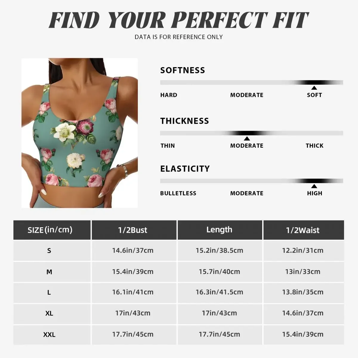 Yoga Vest Women Gym Sports Crop Tops Flowers Streetwear Workout Breathable Tank Top Female
