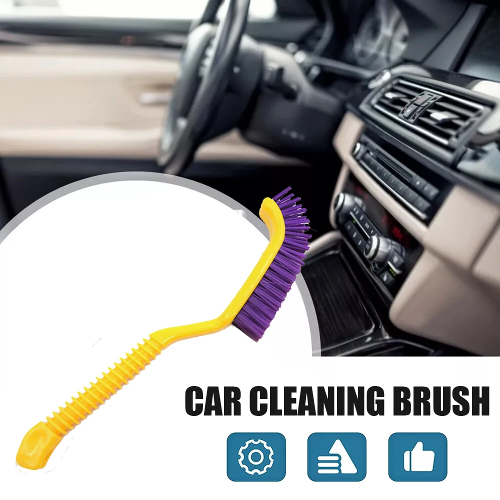 1pc Universal Car Gap Cleaning Tool Car Door Corner Washing Detailing Brush Car Wheel Cleaning Brush Auto Wash Accessories