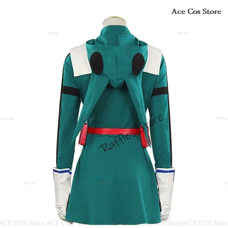 My Hero Genderswap Academia Izuku Midoriya Deku Cosplay Costume Dress Wig Women Men Anime Adult Suits Halloween Party