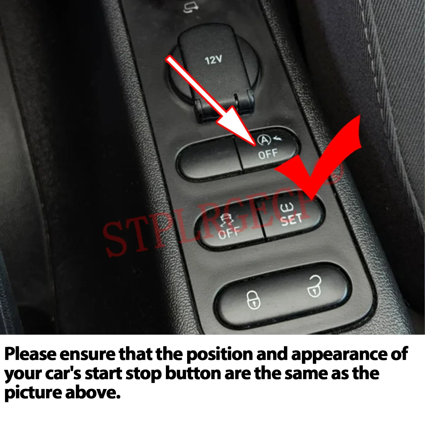 For SEAT Altea Facelift 2009-2013 2014 2015 Auto Default Start Stop Car Stop Start Engine System Off Device Cable Parts