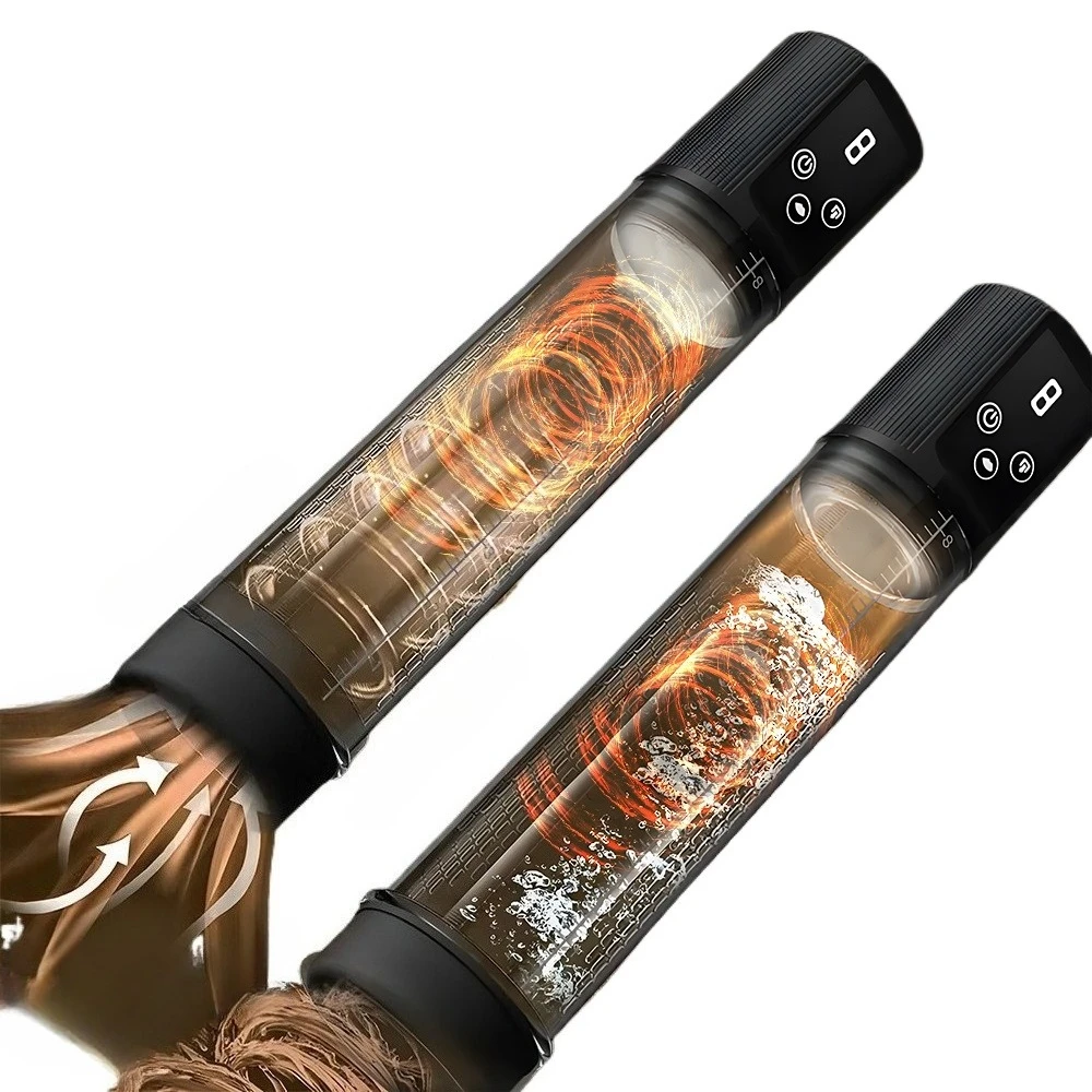 Automatic Male Masturbators Penis Vacuum Sucking Pump 9 Sucking Vibrator Penis Enlargement Enhance Delay Trainer Sex Toy for Men