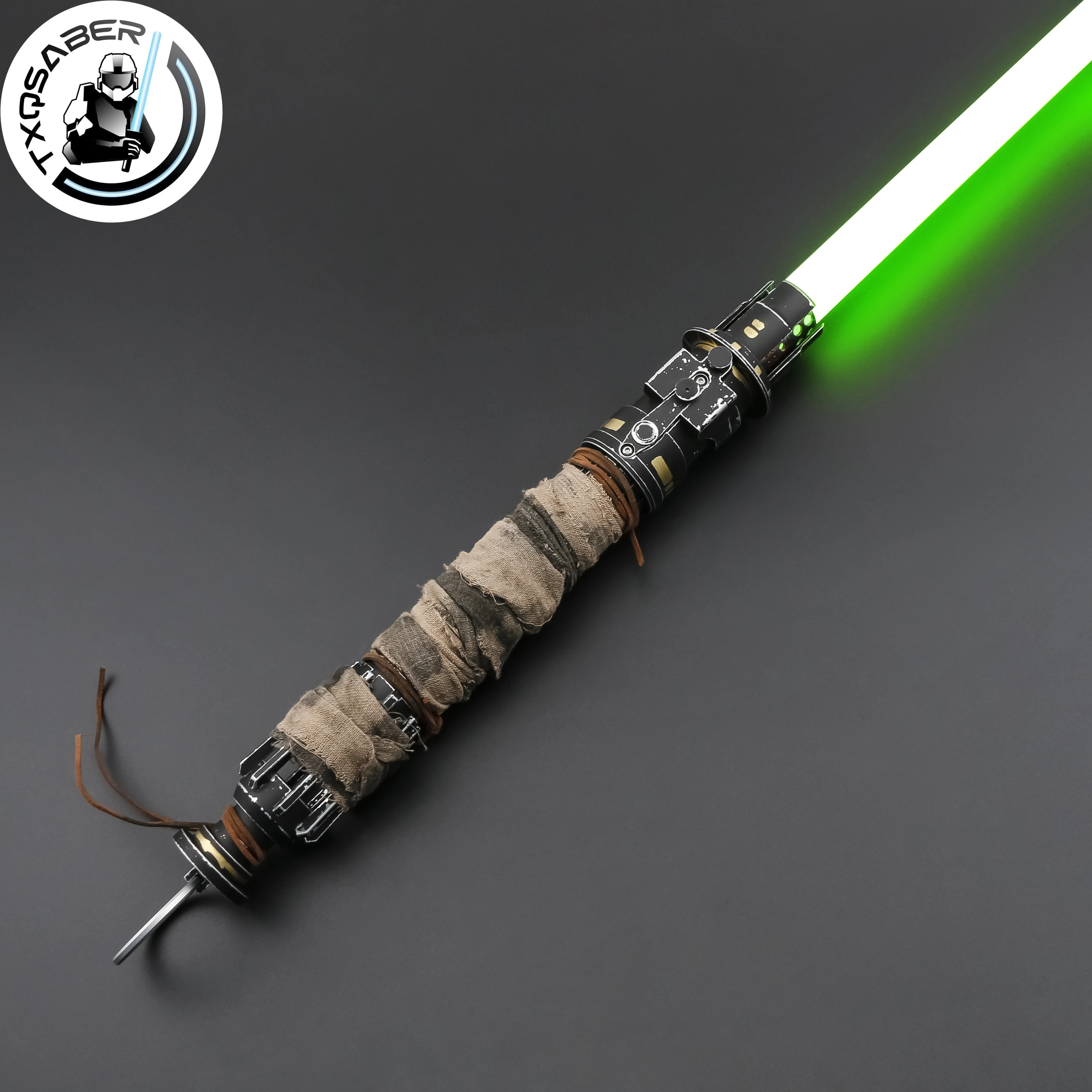 

TXQSABER Lightsaber RGB Pixel Replica Boone Kestis Metal Hilt Light Sword FOC Smooth Swing Blaster Laser Sword for Boone Kestis