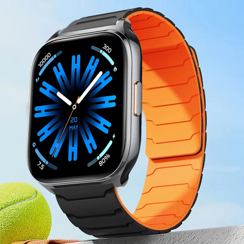 20mm 22mm Magnetisches Silikonarmband für Haylou Watch 3 4 4S/RS5 S8 S6 R8/RS4 RS4Plus Armband für HAYLOU Solar Lite 2/Neo/Solar 5