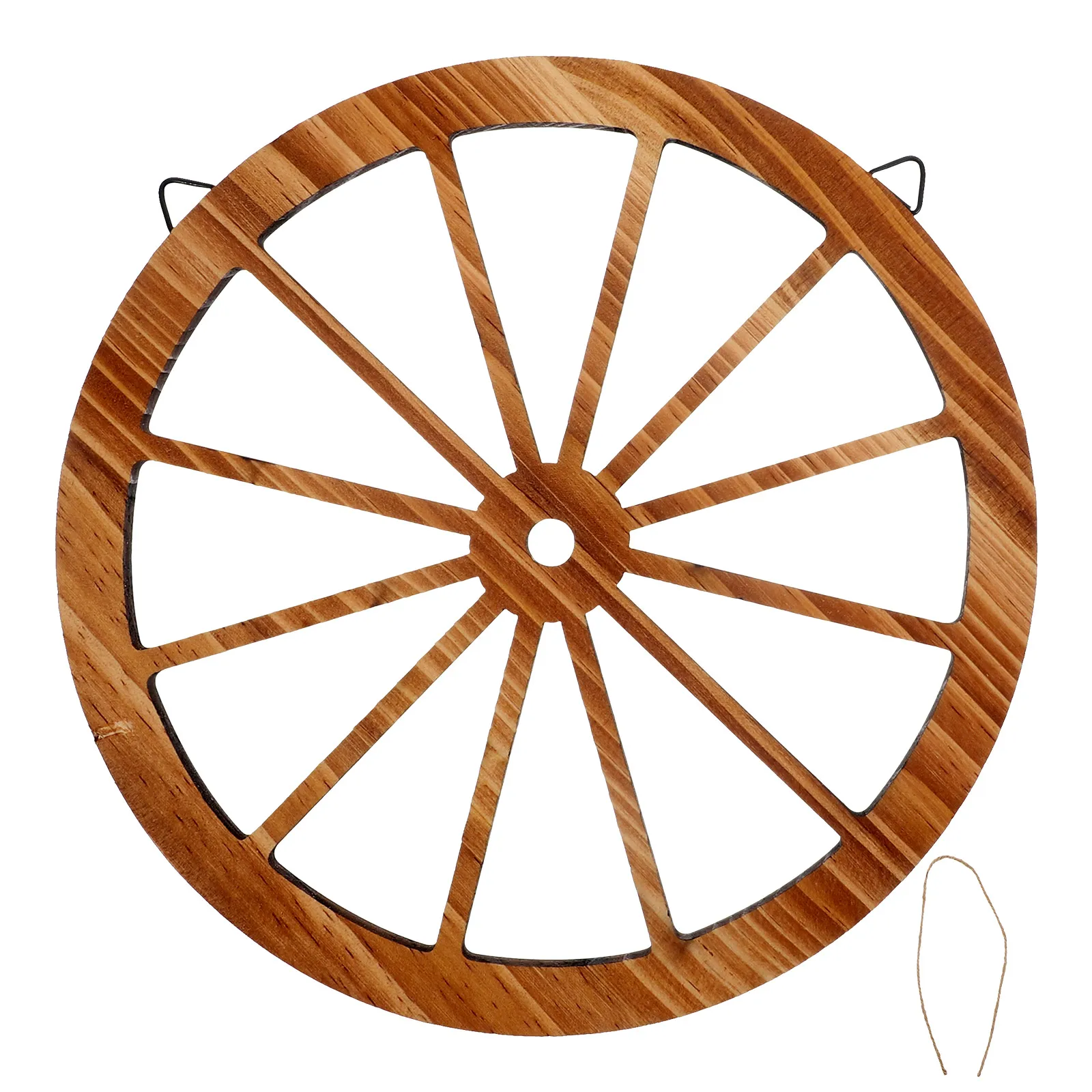 

Wooden Wall Decor 20cm Deep Brown Vintage for Home Office Living Room Decorative Hanging