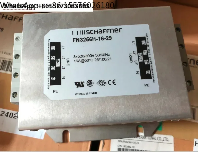 FN3256H-16-29 brand new three-phase 4-wire 16A filter