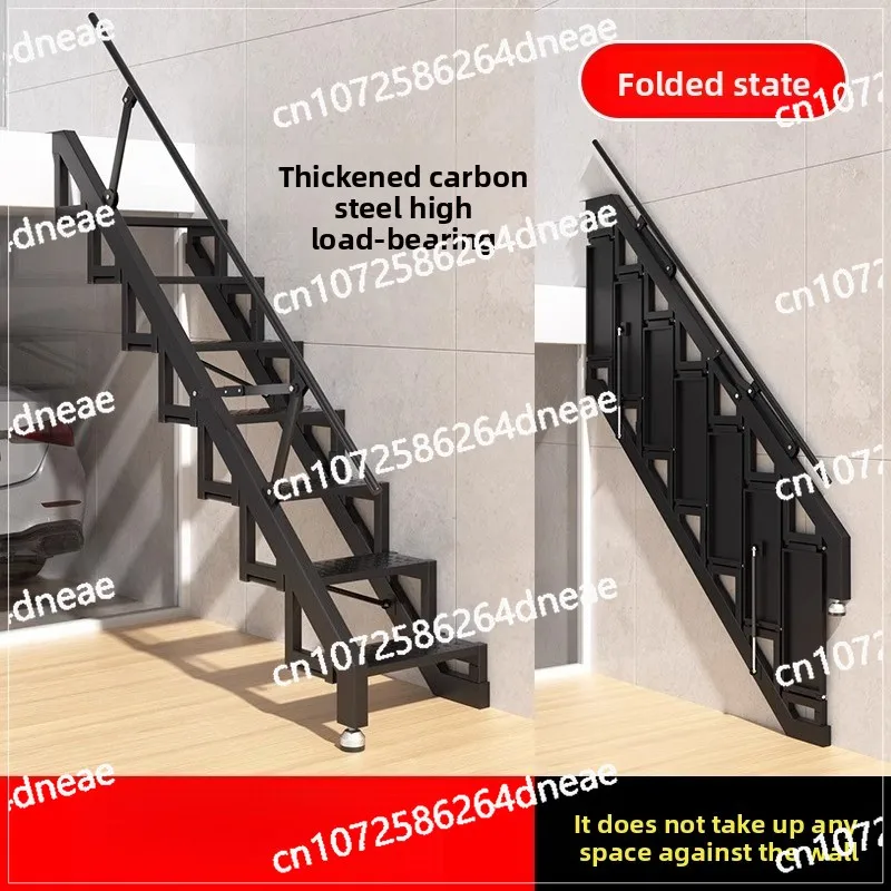 

Складные лестницы у стены Гараж-чердак Углеродистая сталь Сварной расширительный винт Фиксированный отсек Внутренняя и наружная лестница