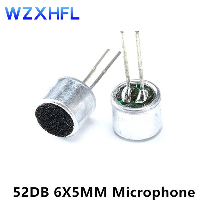 10pcs/lot Microphone 9x7mm 9767 6x5mm 6050 6x2.2mm 6022 4.5x2.2mm 4522 4x1.5mm 4015 Electret Microphone with 2 pin pick-up