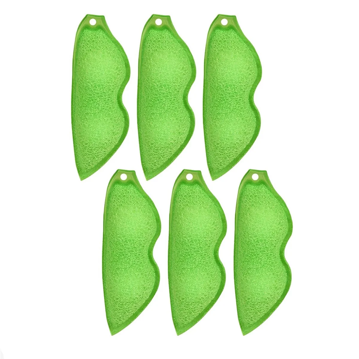 

6Pcs Beans Shaped Bottle Cleaning Sponge, Magic Beans Cleaner Reusable Bottle Cleaning Beans Sponge Internal Cleaning