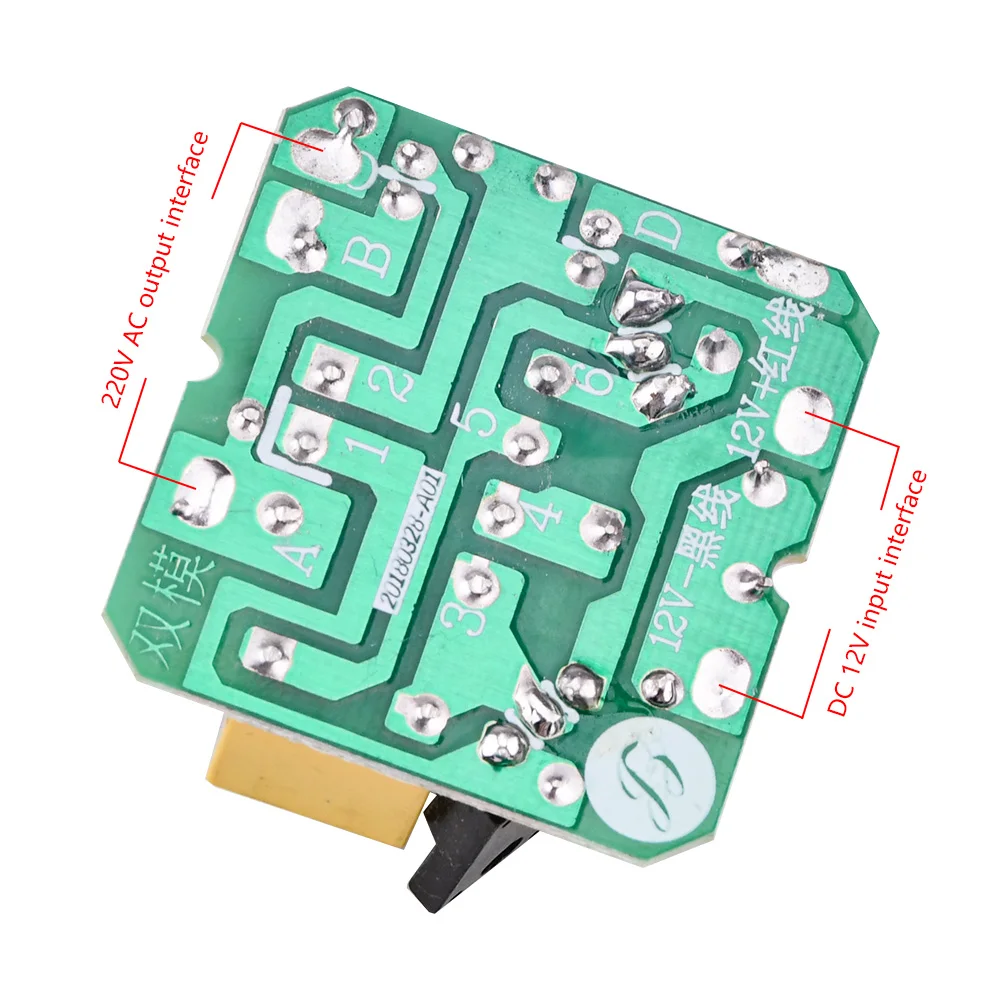 40W DC-AC Boost Inverter Module 12V To 220V Step UP Power Module Dual Channel Inverse Converter Booster Module Power Regulator