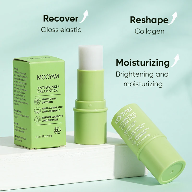 Wrinkle Removal Multi Bounce Balm Facial Cream Lifting Fade Wrinkles Brightening Moisturizing Collagen Stick Korean Cosmetics