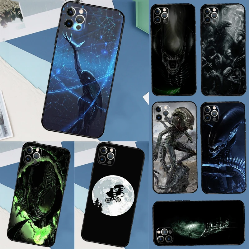 Etui na telefon Samsung Galaxy S24 Ultra S20 S21 S22 S23 S25 Ultra S9 S10 Plus S25 FE z motywem kosmicznego horroru, obudowa, coque
