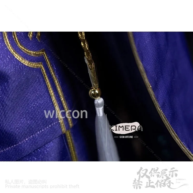 

asdh8@Anime Game Honkai Star Rail Ten Stoneheart Cosplay Fancy Jade Costume Uniform Dress Hat Wigs Women Girls Halloween Rolepla