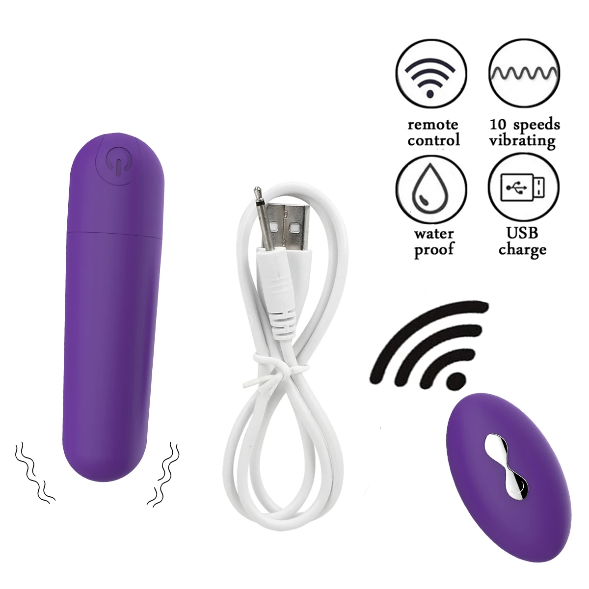 Wireless Remote Control Small Vibrator for Couples Adult Sex Toys Clit Stimulator WIFI Bullet Vibrator Female for Women Goods