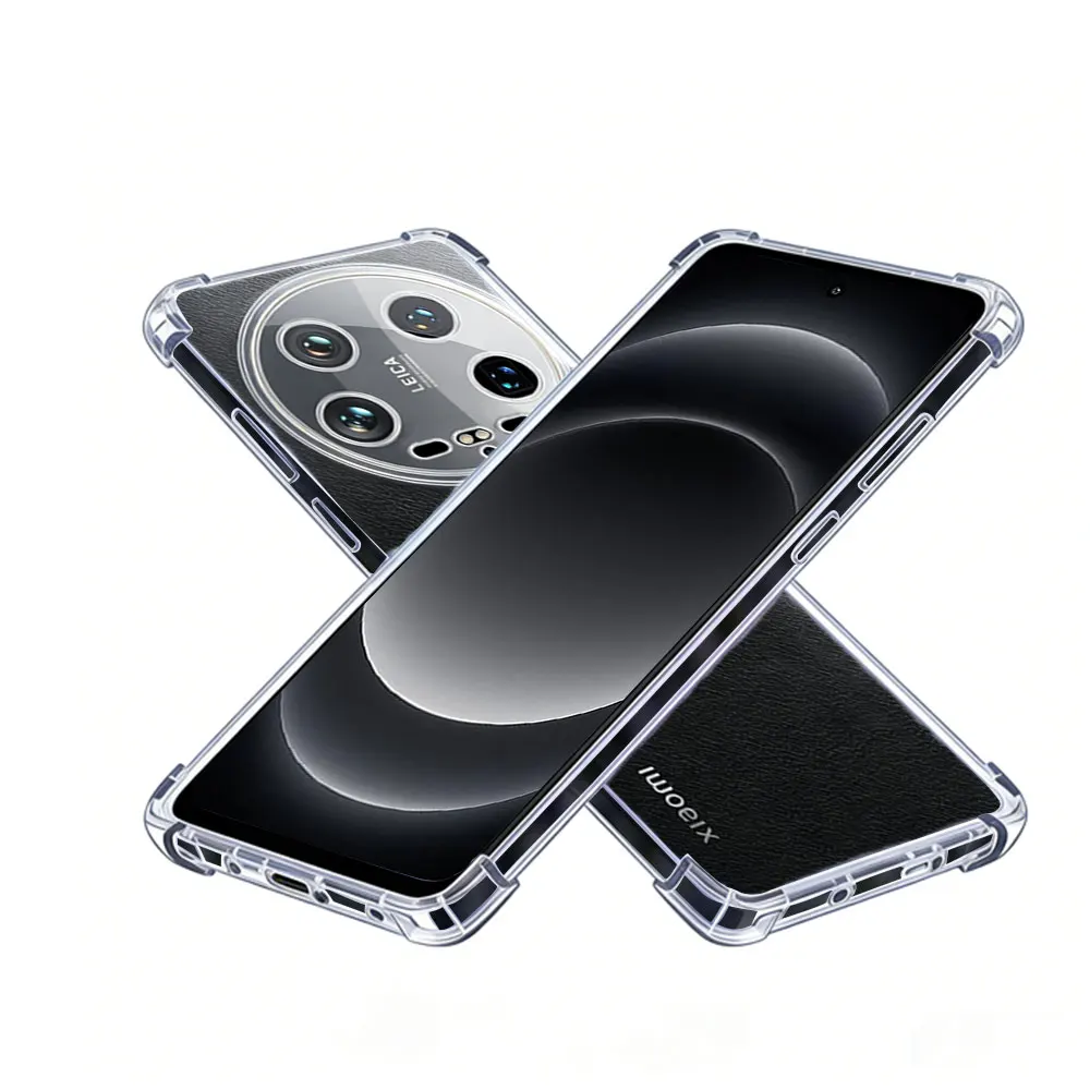 

Transparent Slim Soft Case For Xiaomi 14 Ultra, Crystal Clear, Corner Protection, Precise Cutouts
